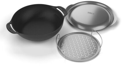 Weber GBS Wok Ø 42,4 cm Zwart