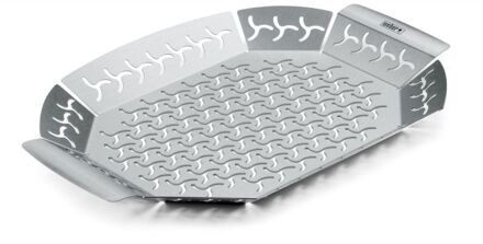 Weber groentebasket RVS Zilver