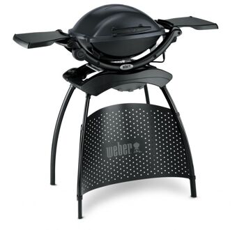 Weber Q1400 Elektrische barbecue met stand B 66 x D 64 cm Grijs