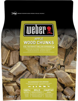Weber® Grote stukken rookhoutappel