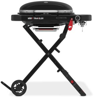 Weber Traveler Compact - Gasbarbecue - Zwart - 1 Brander