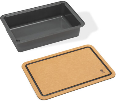 Weber Works snijplank en opbergbox Container