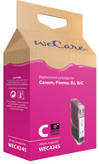 Wecare Cartridge Canon foto rood 16ml Inkt