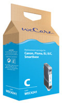 Wecare Inkcartridge Wecare Canon BCI-6 blauw Koper