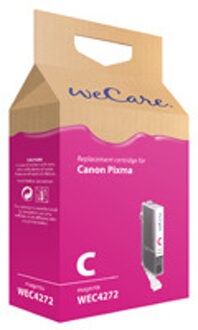 Wecare Inkcartridge Wecare Canon CLI-521 rood Koper