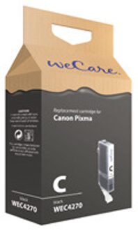 Wecare Inkcartridge Wecare Canon CLI-521 zwart Koper