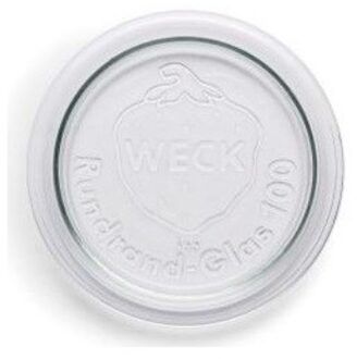 Weck ds a 30 deksels rr 100 transparant