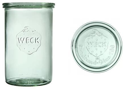 Weck Stort glas (1050ml) 1L 6 stuks transparant