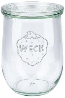 Weck Tulp glas (1062ml) 1L 6 stuks transparant