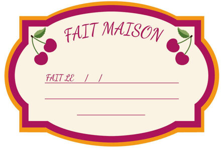 Weckpot etiketten/stickers - 50x stuks - rechthoekig - beschrijfbaar - Keuken labels