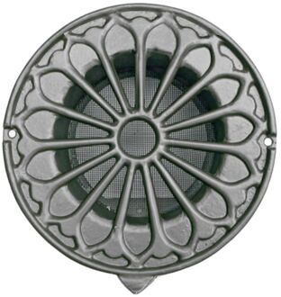 Weckx Deurrooster Retro Rond 18.5 cm - Brons