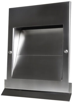 Weckx Overdruk Ventilatierooster Sigma 15 cm Geborsteld RVS Weckx
