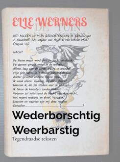 Wederborschtig Weerbarstig -  Elle Werners (ISBN: 9789403796178)