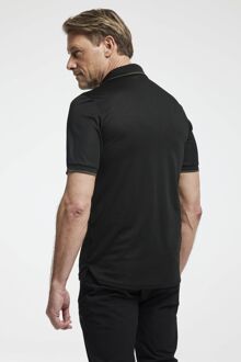Wedge Poloshirt - Mannen - zwart