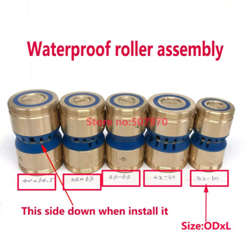 WEDM Waterproof Pulley Roller OD32*60mm Guide Wheel Assembly for EDM Wire Cut Machine