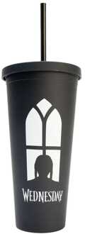 Wednesday Tumbler with Straws 485 ml