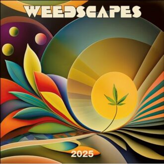 Weedscapes Square Wall Calendar 2025 - Media, Gladstone