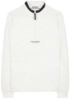 Weekend Overtreder Lusaka Heren Melk Trui Gebroken wit