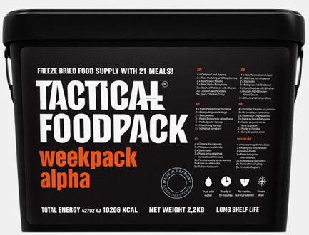Weekpack Alpha Maaltijd Assortiment - One size