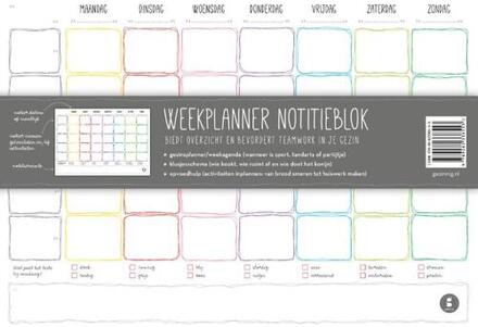 Weekplanner notitieblok - Boek Rianne van Essen (9082338556)
