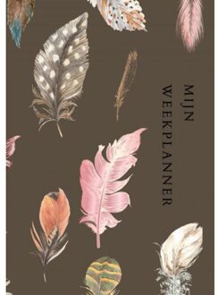 Weekplanner - Werkplanner - A4 - Boho - Bruin - Ongedateerd - Agenda - Dagplanner - Kris Degenaar