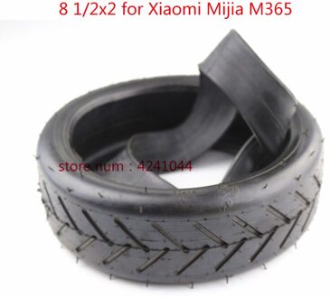 Weer Xiaomi Mijia M365 Scooter Rear Wielen 8 1/2X2 Xiaomi Elektrische Skate Board Luchtband Buis & 8.5 inch Velgen 8 12x2 tyre tube