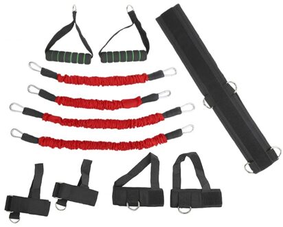 Weerstand Bands Stretching Strap Set Voor Oefeningen Thuis Been Arm Gym Stuiterende Sterkte Stuiterende Fitness Trainer Apparatuur