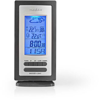 Weerstation - WEST201GY - Zilver Zilverkleurig