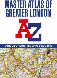 Wegenatlas A -Z Master Atlas of Greater London | A-Z Map Company