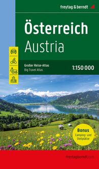 Wegenatlas Autoatlas Österreich Großer Reise-Atlas Oostenrijk | Freytag & Berndt