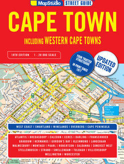 Wegenatlas Capetown Western Cape Cape Peninsula | MapStudio