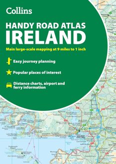 Wegenatlas Handy Road Atlas Ireland - Ierland | Collins