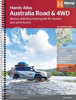 Wegenatlas Motorcycle Adventures Top 200 Rides + Australia Road & 4WD | Hema Maps