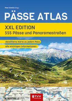 Wegenatlas PÄSSE ATLAS - XXL Edition | TVV Touristik Verlag
