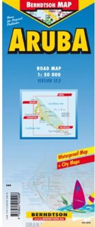 Wegenkaart Aruba