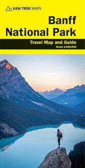Wegenkaart - landkaart 01 Banff National Park | Gem Trek Maps