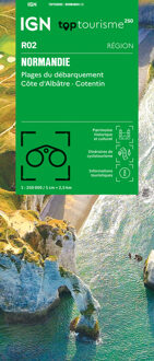Wegenkaart - landkaart 02 TOP 250 Normandie | IGN - Institut Géographique National