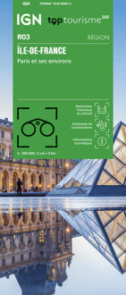 Wegenkaart - landkaart 03 TOP 250 Ile-de-France | IGN - Institut Géographique National