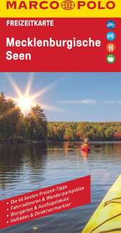 Wegenkaart - landkaart 08 Marco Polo Freizeitkarte Mecklenburgische Seen | MairDumont