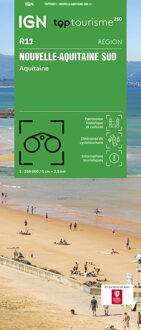 Wegenkaart - landkaart 11 TOP 250 Nouvelle-Aquitaine - Bassin Aquitain | IGN - Institut Géographique National