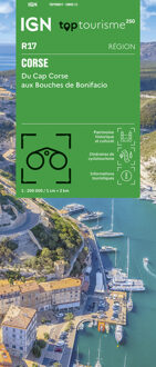 Wegenkaart - landkaart 17 TOP 250 Corse | IGN - Institut Géographique National