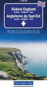 Wegenkaart - landkaart 3 Engeland Zuidoost / Londen | Kümmerly & Frey