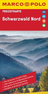 Wegenkaart - landkaart 38 Marco Polo Freizeitkarte Schwarzwald Nord | MairDumont