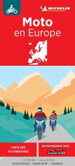 Wegenkaart - landkaart 685 Europa moto | Michelin