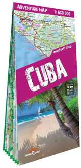 Wegenkaart - landkaart Adventure map Cuba | TerraQuest