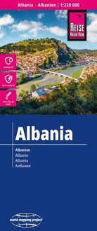 Wegenkaart - landkaart Albanië | Reise Know How