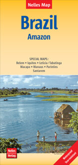 Wegenkaart - landkaart Amazone (Braziliaans deel) | Nelles Verlag