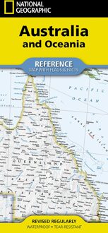 Wegenkaart - landkaart Australia and Oceania | National Geographic