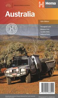 Wegenkaart - landkaart Australia - Australië | Hema Maps