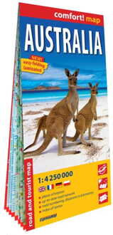 Wegenkaart - landkaart Australië | ExpressMap